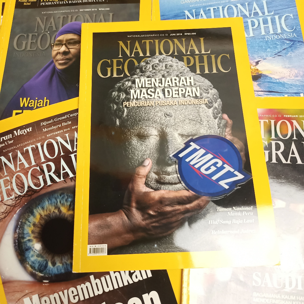 majalah natgeo 2016 national geographic buku bekas second cabutan satuan