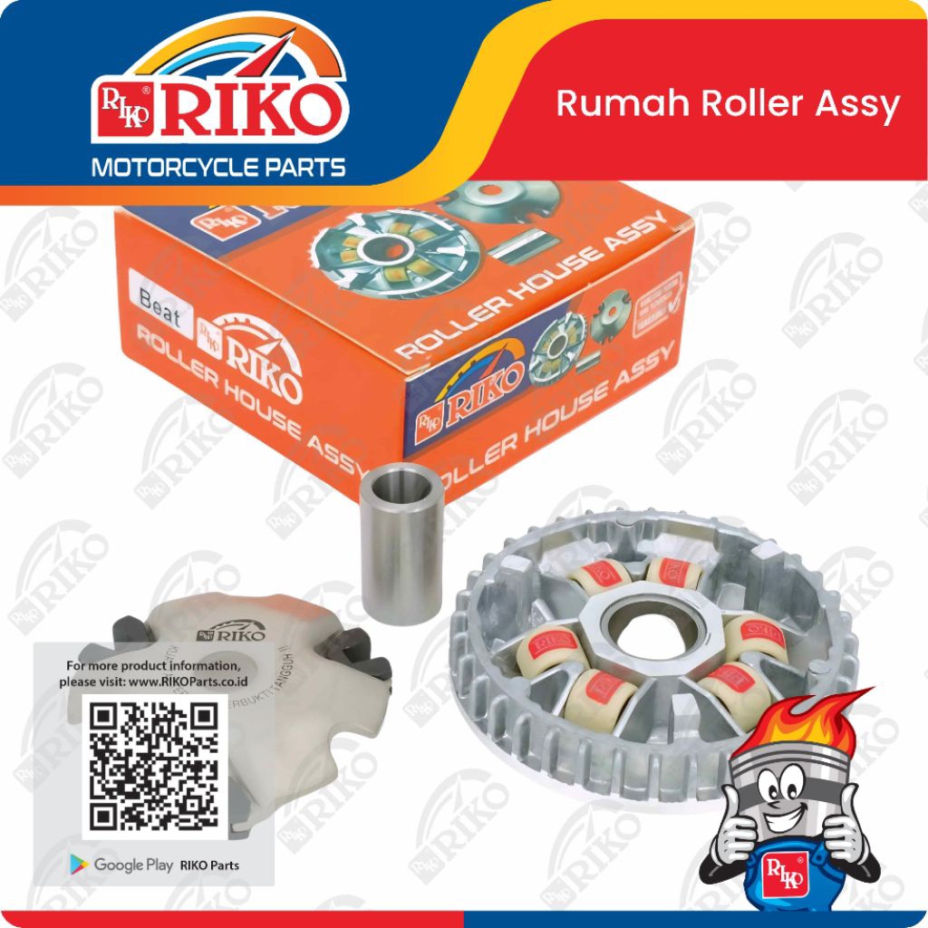 RUMAH ROLLER KOMPLIT HONDA BEAT RIKO