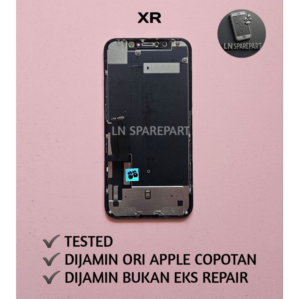 LCD iPhone XR copotan original apple 100%