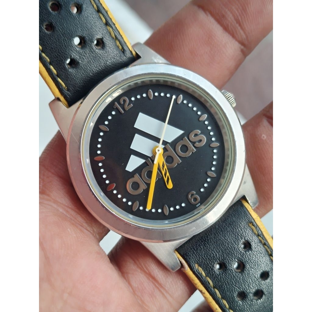 jam tangan vintage 90's adidas original mens watch preloved/second/bekas