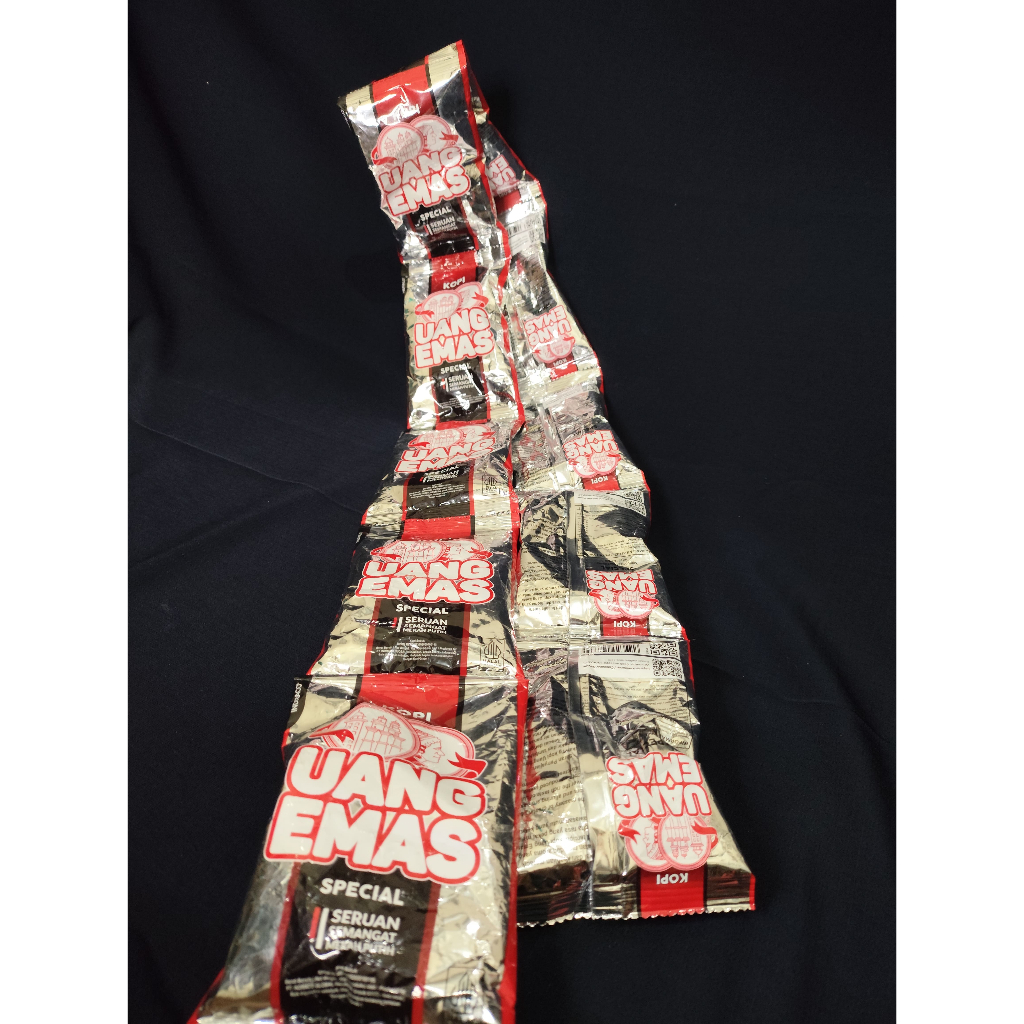 KOPI UANG EMAS 30 GRAM RENCENGAN ( 10 SACHET )