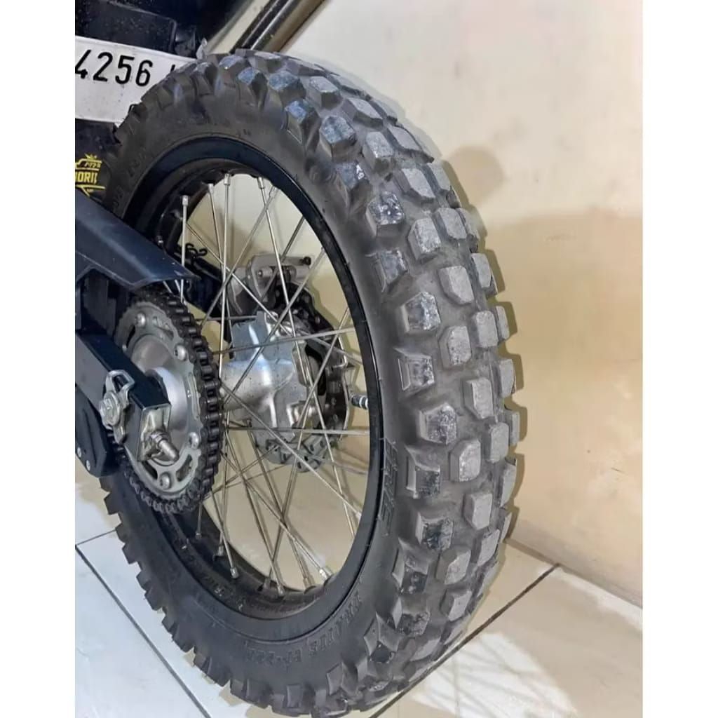 ban trail blakang ring 18 depan ring 21 crf KLX wr dll 80%