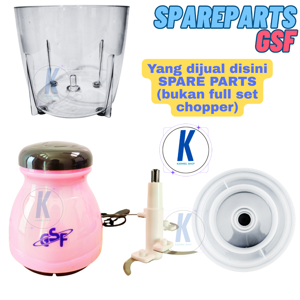 GSF Pisau Blender Kapsul bintang 5 sparepart Mata Pisau Chopper
