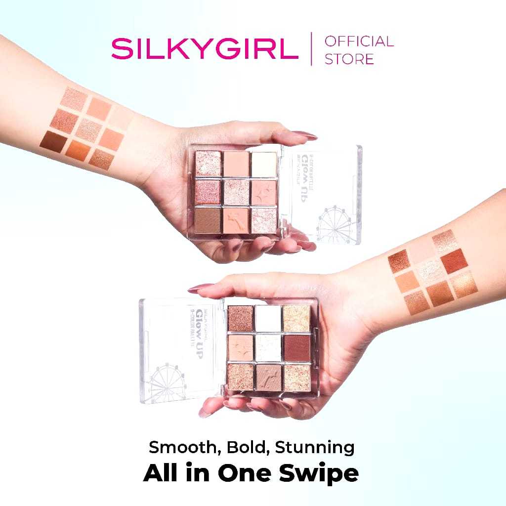 MEMEY | SILKYGIRL Glow Up 9-Color Palette