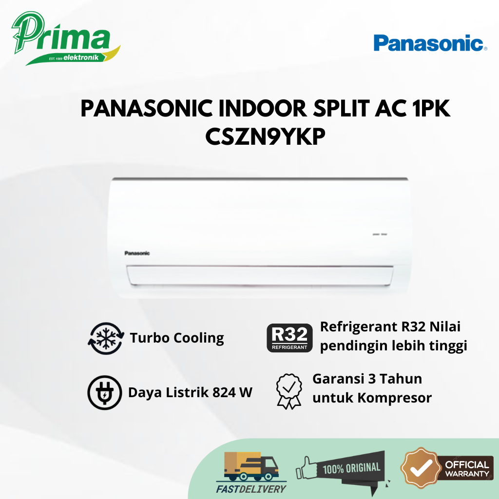PANASONIC CSZN9YKP 1 PK AC SPLIT STANDART