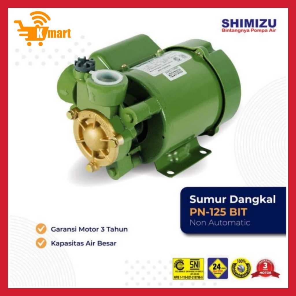POMPA AIR SHIMIZU PN-125 BIT