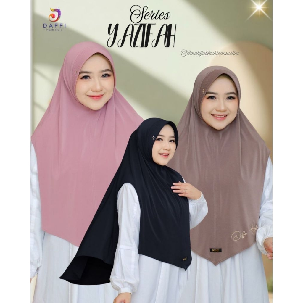 Daffi Hijab Instant Series Yazifah High Twist Parfume