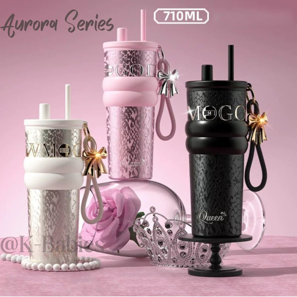 Tumbler/ Botol Minum Stainless dengan sedotan