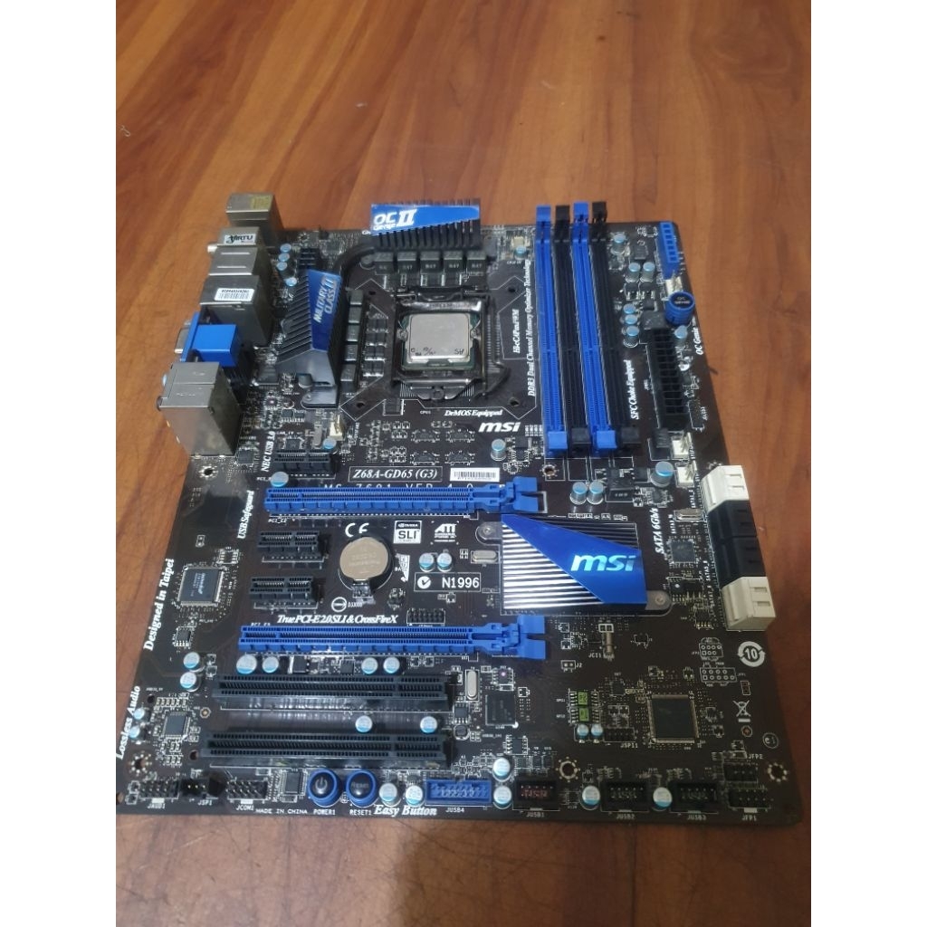 motherboard msi i5 gen2/ asus i5 gen1