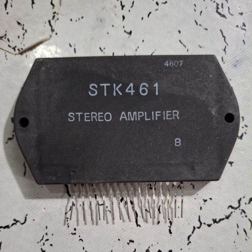 IC STK461 untuk stereo amplifier (untuk ampli rakitan)