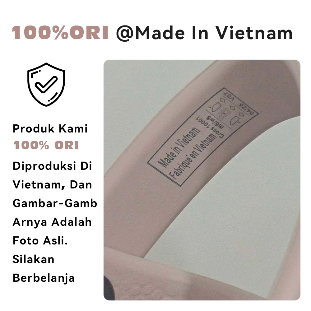 CUCI GUDANG [COD]Sandal Crocs Unisex Classic Clog/ Ori cross Pria Wanita/ Flat Sandals/Crocs