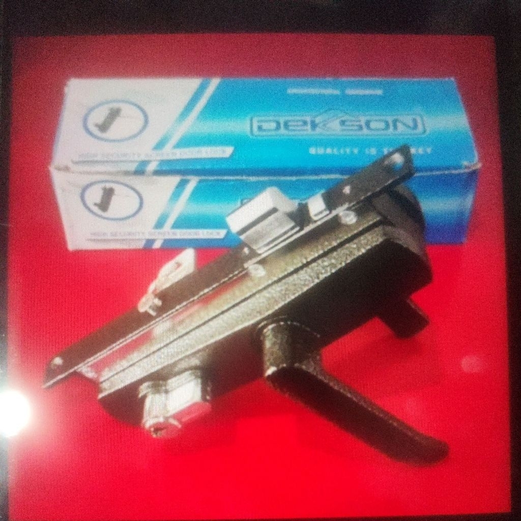 kunci pintu aluminium kawat nyamuk expanda dekson 8203