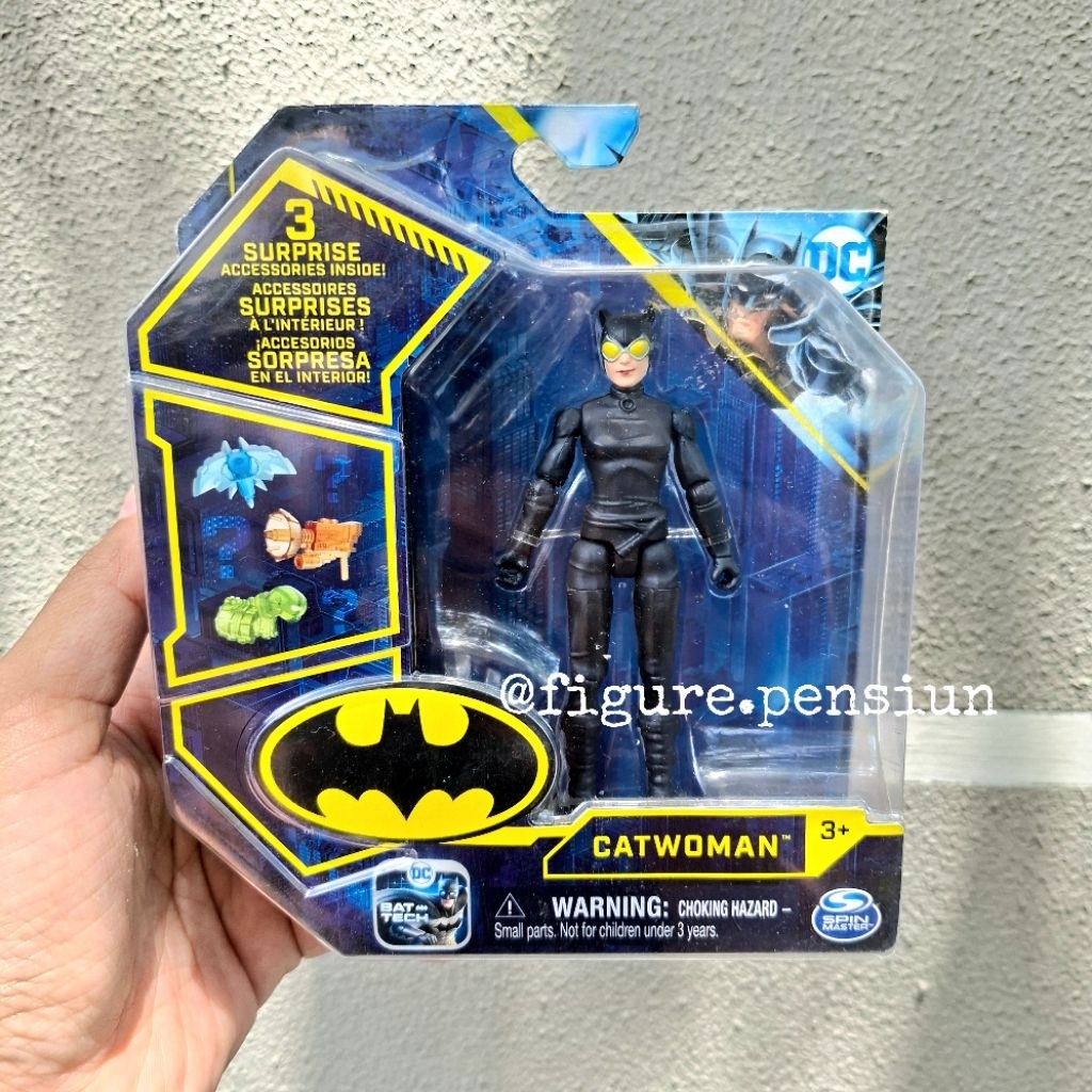 SPIN MASTER DC CATWOMAN BATMAN 4 INC SERIES ACTION FIGURE