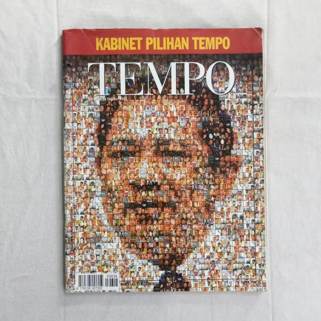 Majalah Tempo (2004) Kabinet Pilihan Tempo