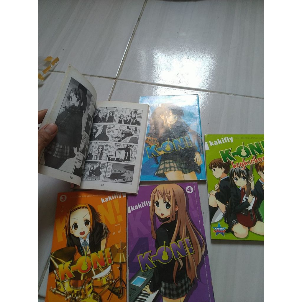 set komik k-on