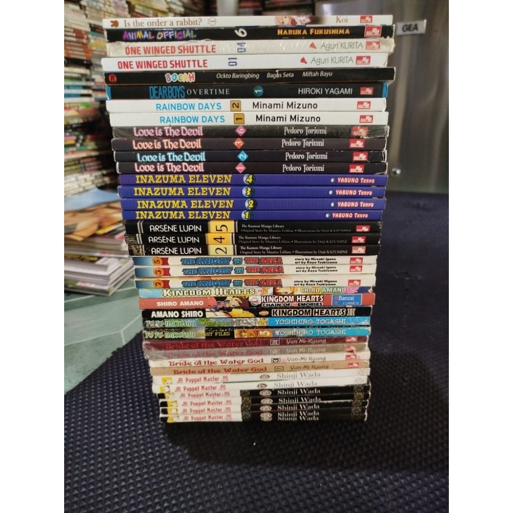 komik bekas pilih judul
