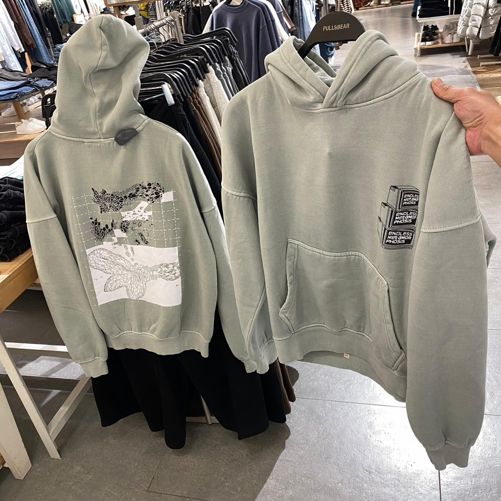 Jastip. Hoodie Oversize Pull&Bear (MAN)