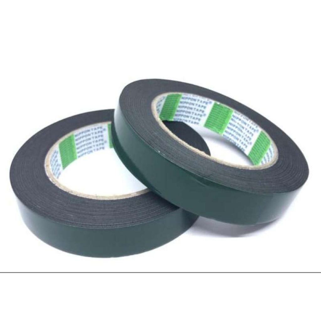 Pick & Pack Double Foam 24MM x 5 Meter / DOUBLE TAPE 24MM X 5 METER HIJAU 1 INCH SEVEN