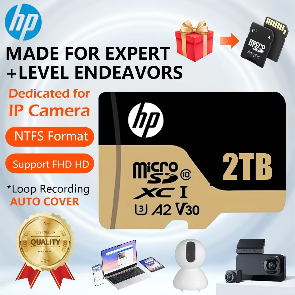 HP High-Speed micro card 1TB 512GB 256GB 128GB 64GB 32GB memory card cctv sd card