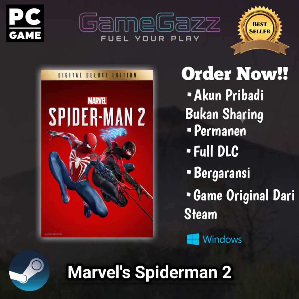 [PRIVATE] MARVEL'S SPIDERMAN 2 - GAME PC FULL DLC HIGH QUALITY