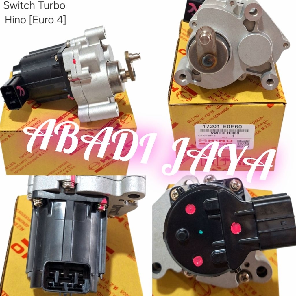 SENSOR SWITCH TURBO HINO 500 EURO 4 - VNT TURBO EURO4 HINO 500 ORIGINAL