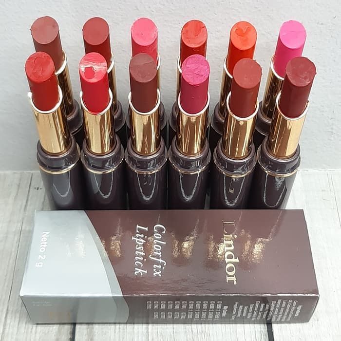 Lipstik Lindor Matte Colorfix / Lindor Colorfix Lipstick