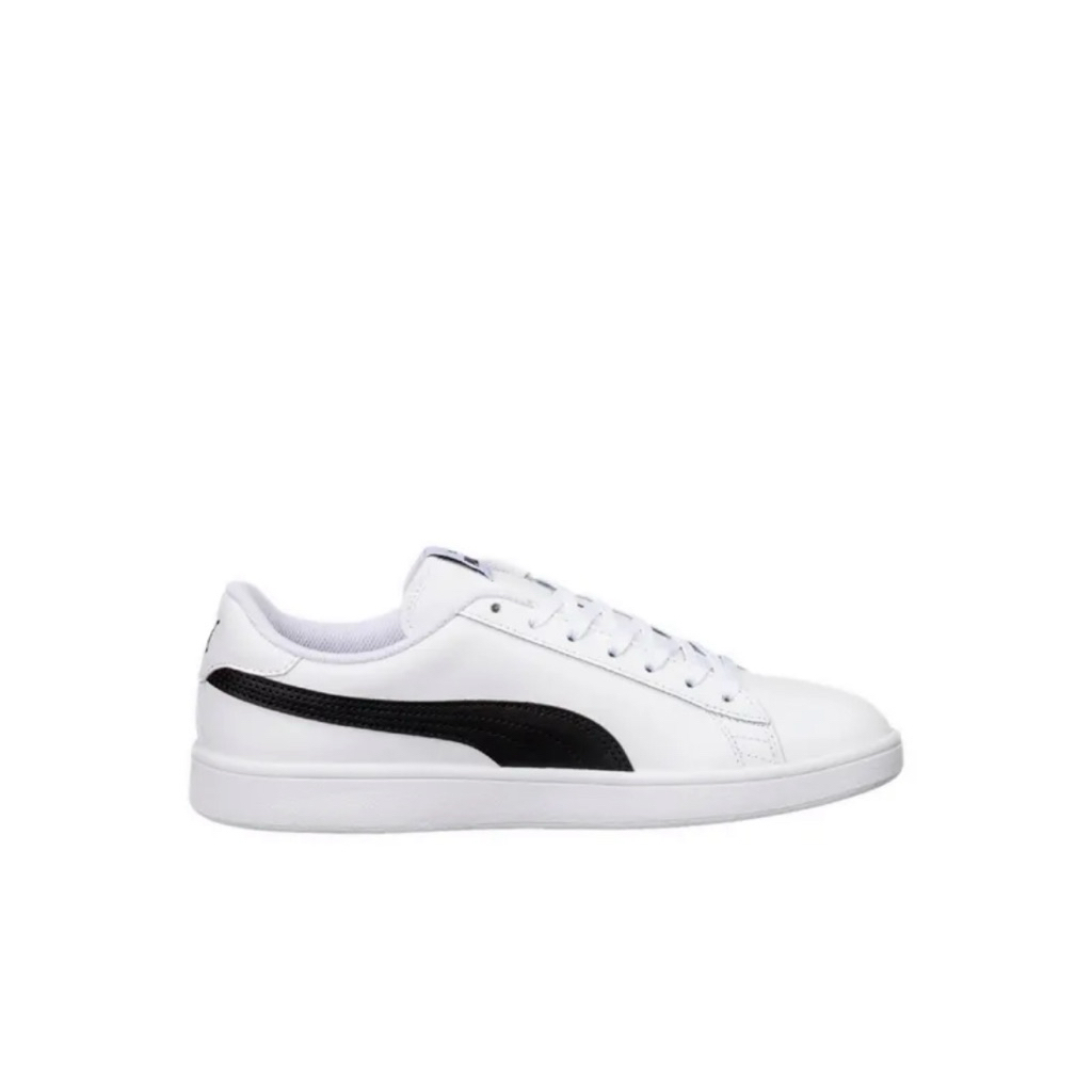 (PMA365215-01) Puma Smash v2 L Men's Sneaker Shoes - White ORIGINAL