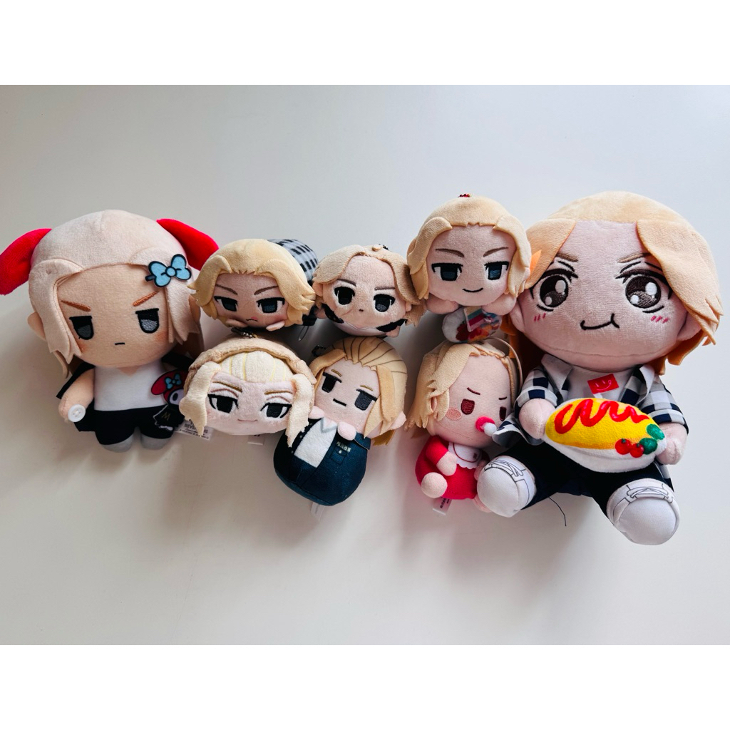 Mikey Manjiro sano tokyo revengers doll plush empuk empuk bulk sale