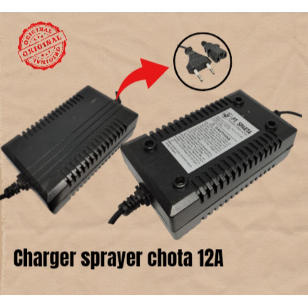 charger/cassan/adaptor sprayer elektrik 2.0A -chota