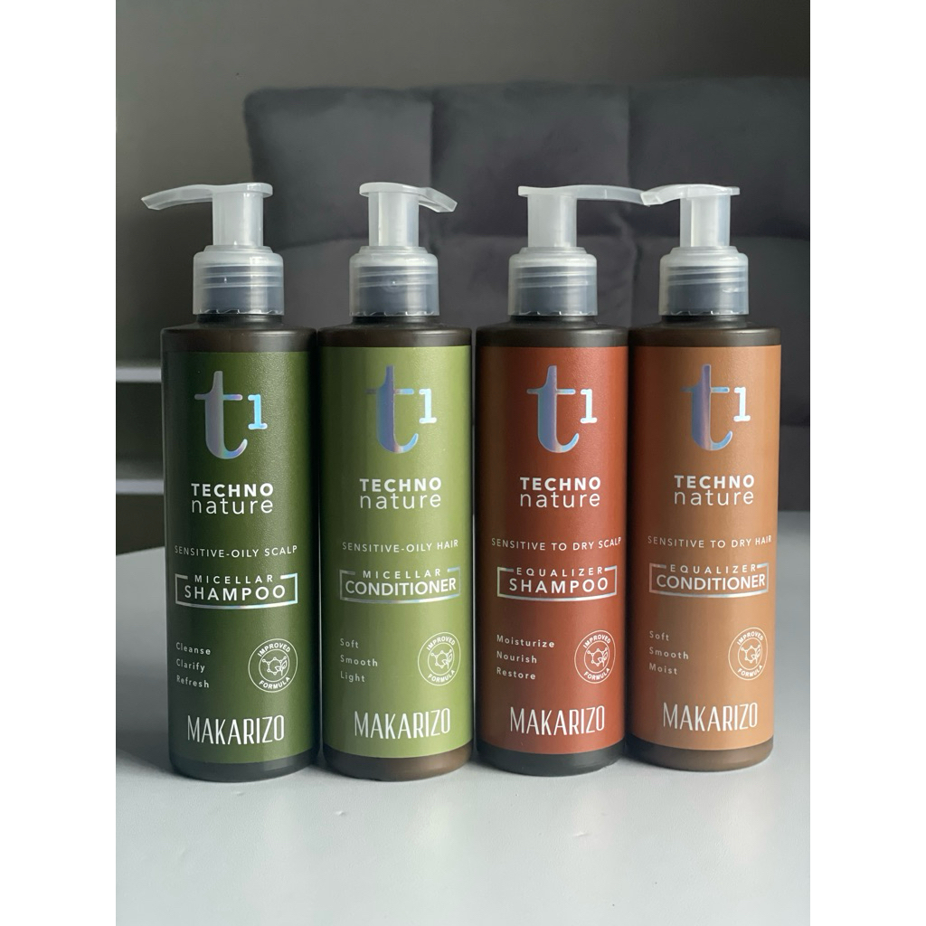 Makarizo T1 Equalizer & Micellar Shampoo & Conditioner