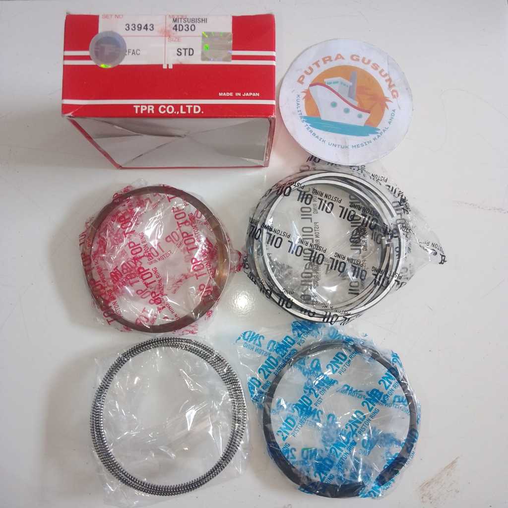 TP Japan Ring Piston/Piston Ring 4D34 STD