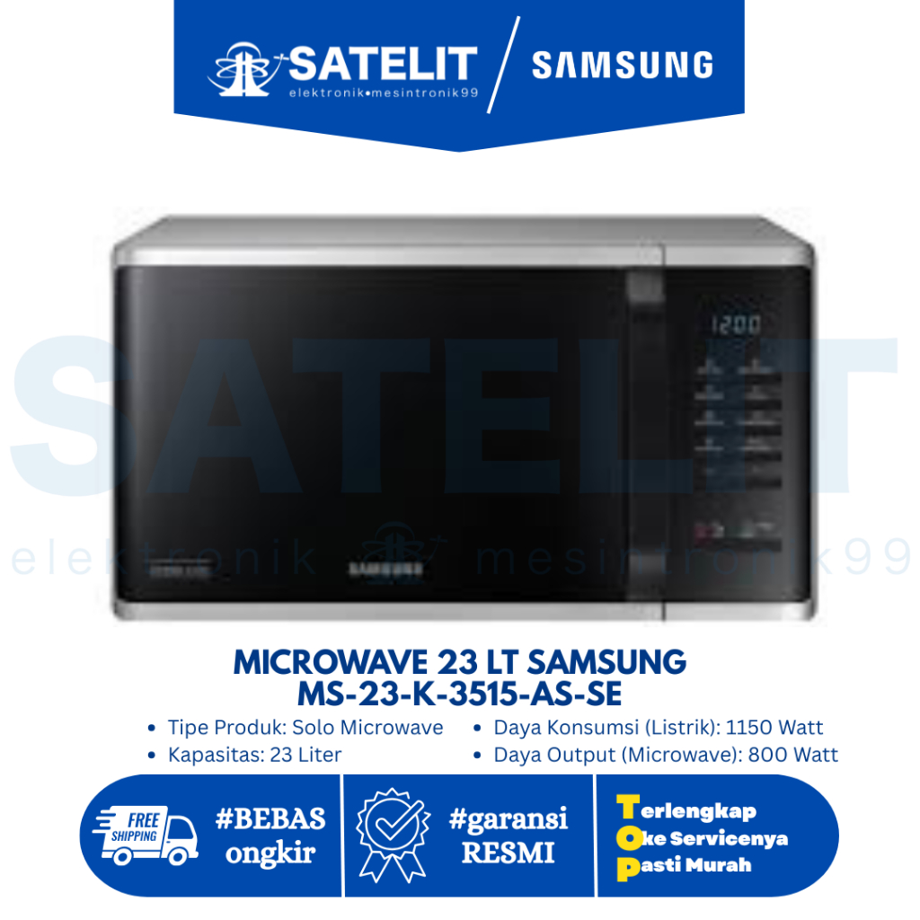 SAMSUNG MICROWAVE MS23K3515AS