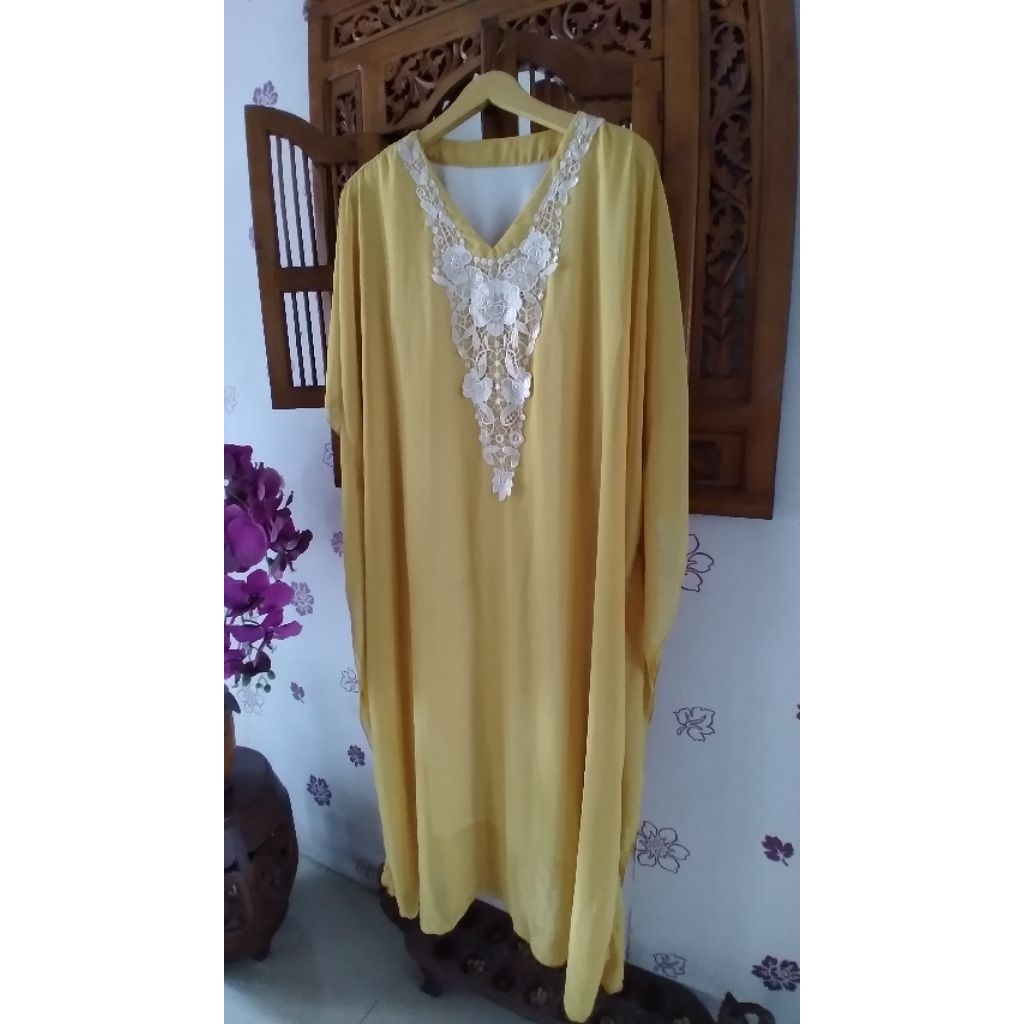 Baju KAFTAN Wanita ( Size LD 120 / lebar 150 /Panjang 125 ) Preloved Second Branded