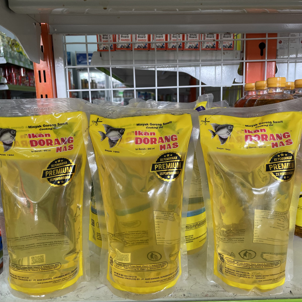Minyak Goreng Premium Ikan Dorang | 1 Liter & 2 Liter