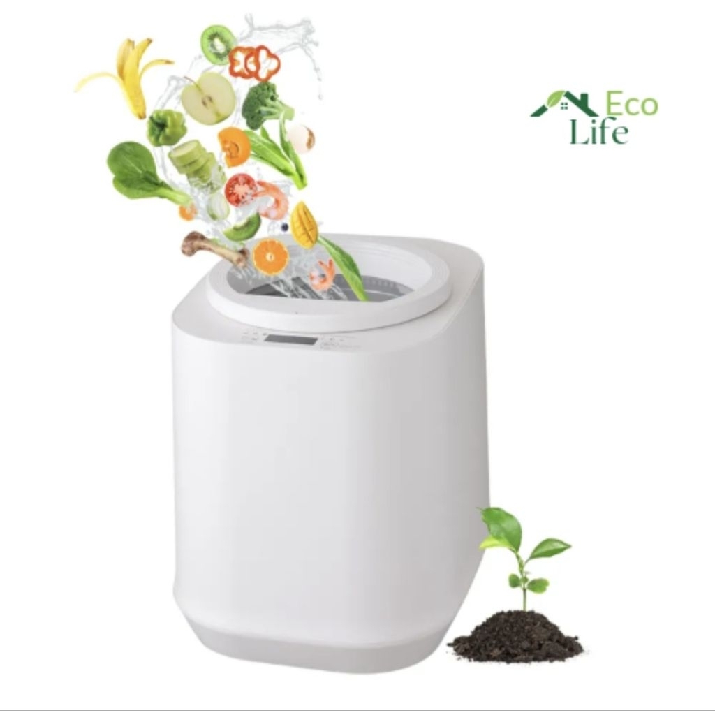 EcoLife - Mesin Kompos Otomatis 3,5L Smart Food Waste Composter / Komposter Listrik Rumah Tangga / C