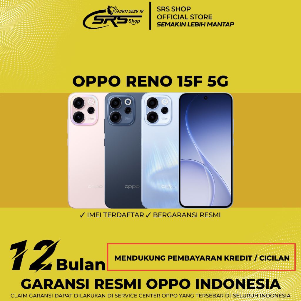 OPPO RENO 15 Series ORIGINAL GARANSI RESMI
