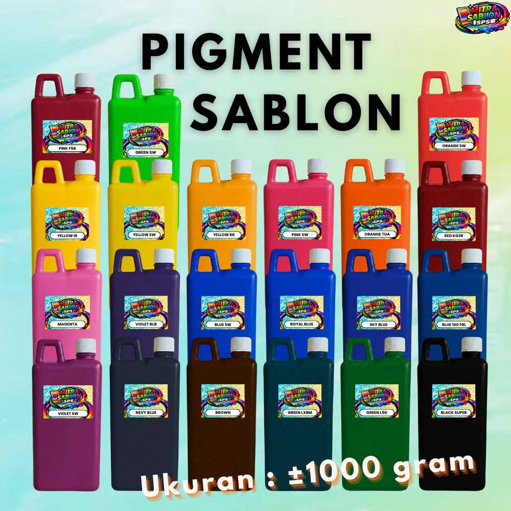 Mitra Sablon PIGMENT BIANG WARNA SABLON Waterbased 1KG