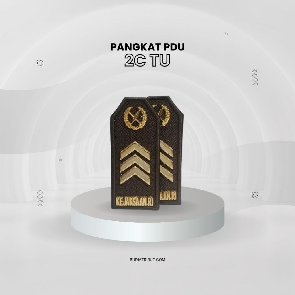 Pangkat PDU 2C TU - Atribut Seragam Kejaksaan RI