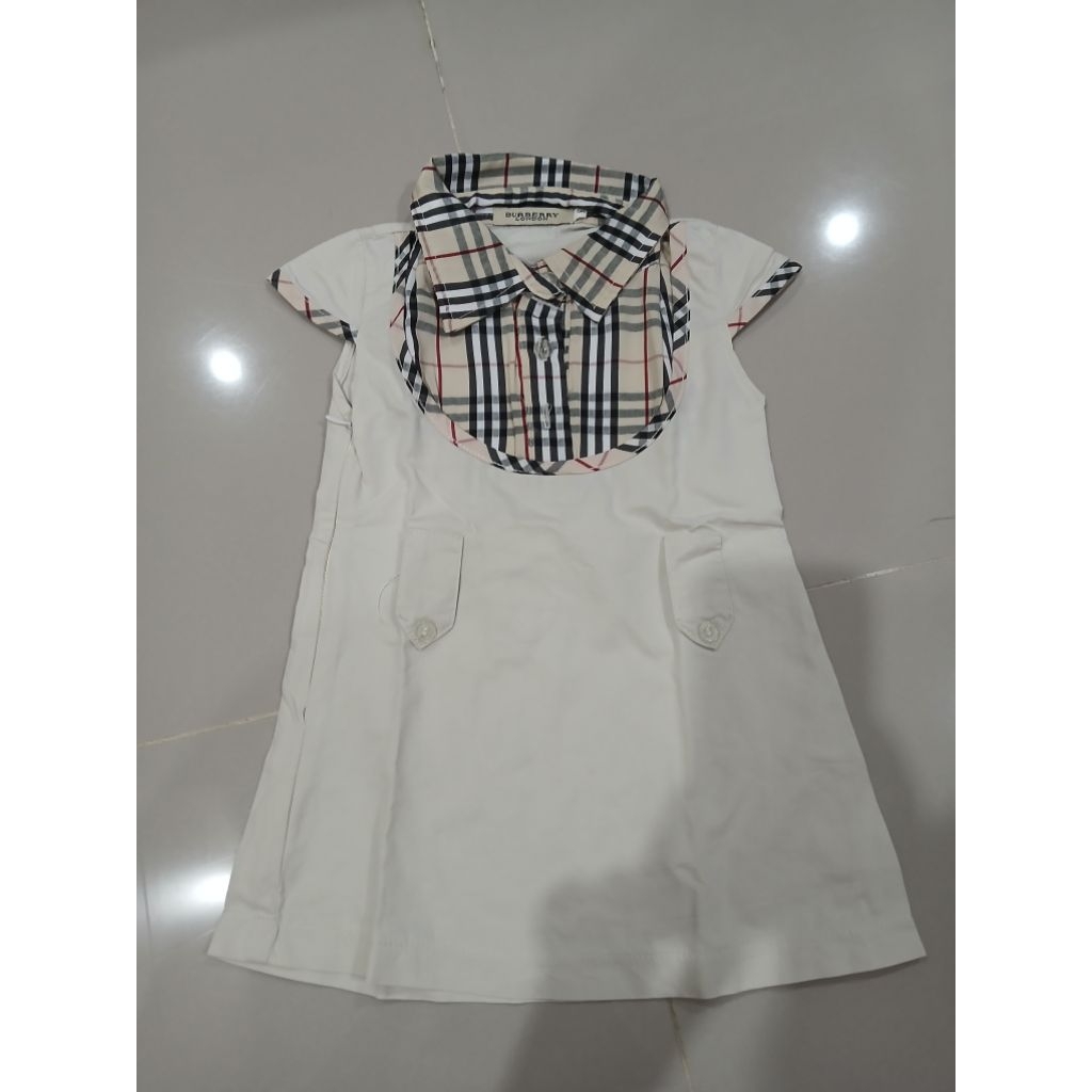 original burberry dress anak size S (preloved)
