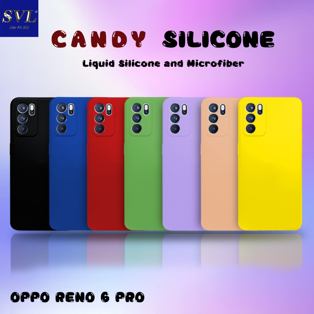 [ CUCI GUDANG ] Oppo Reno 6 Pro 5G / CPH2249 softcase Candy Case Softcase MICROFIBER Casing