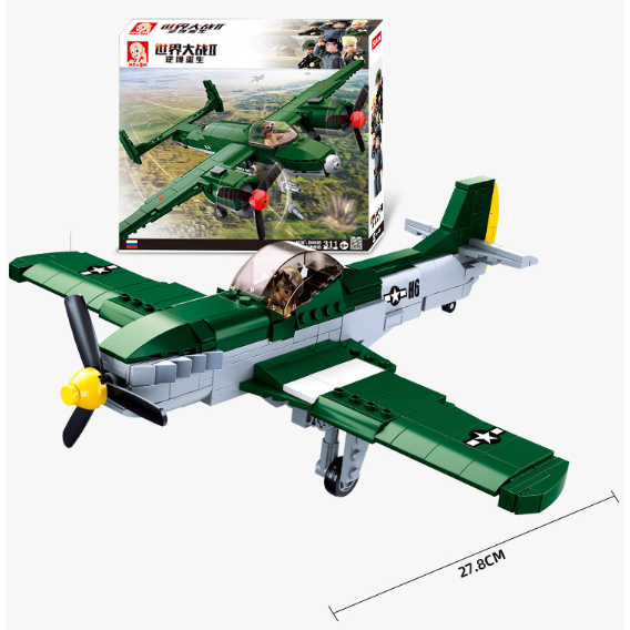 FF Lego Pesawat Tempur Amerika B0857 - Lego Army Jet