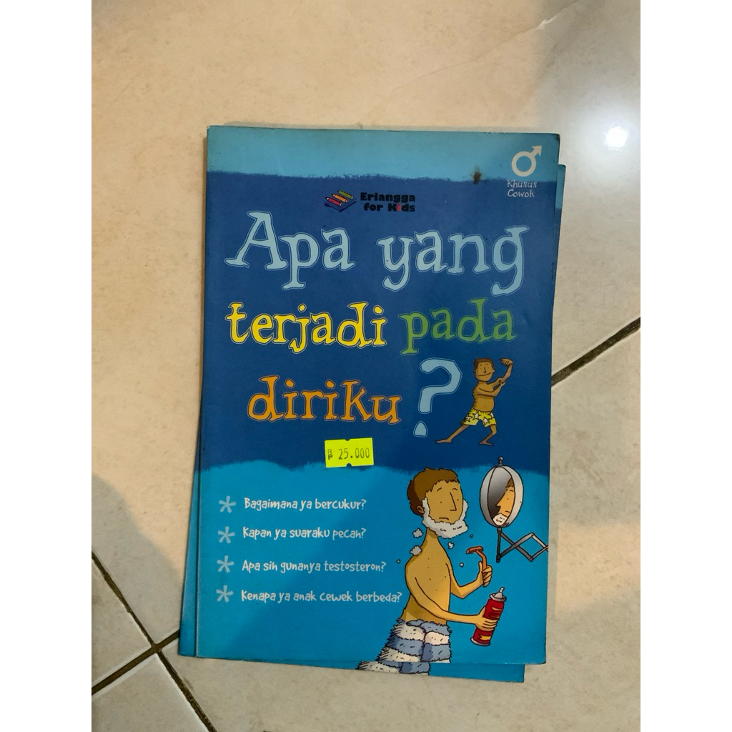 Apa yang Terjadi pada Diriku? Khusus Cowok - Buku Edukasi Anak