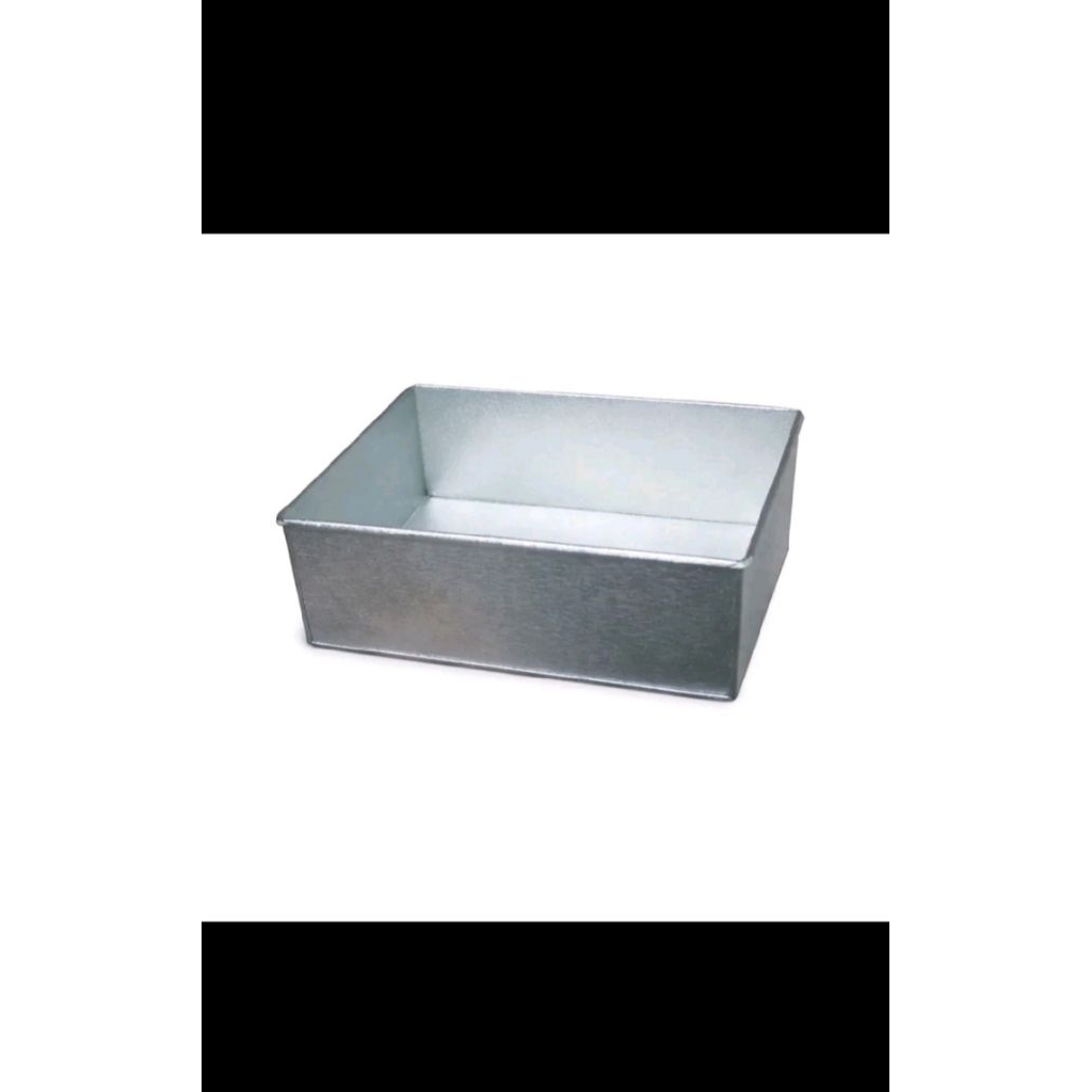 Loyang Kotak/Cetakan Kue Anti Lengket Ukuran 20x20x7