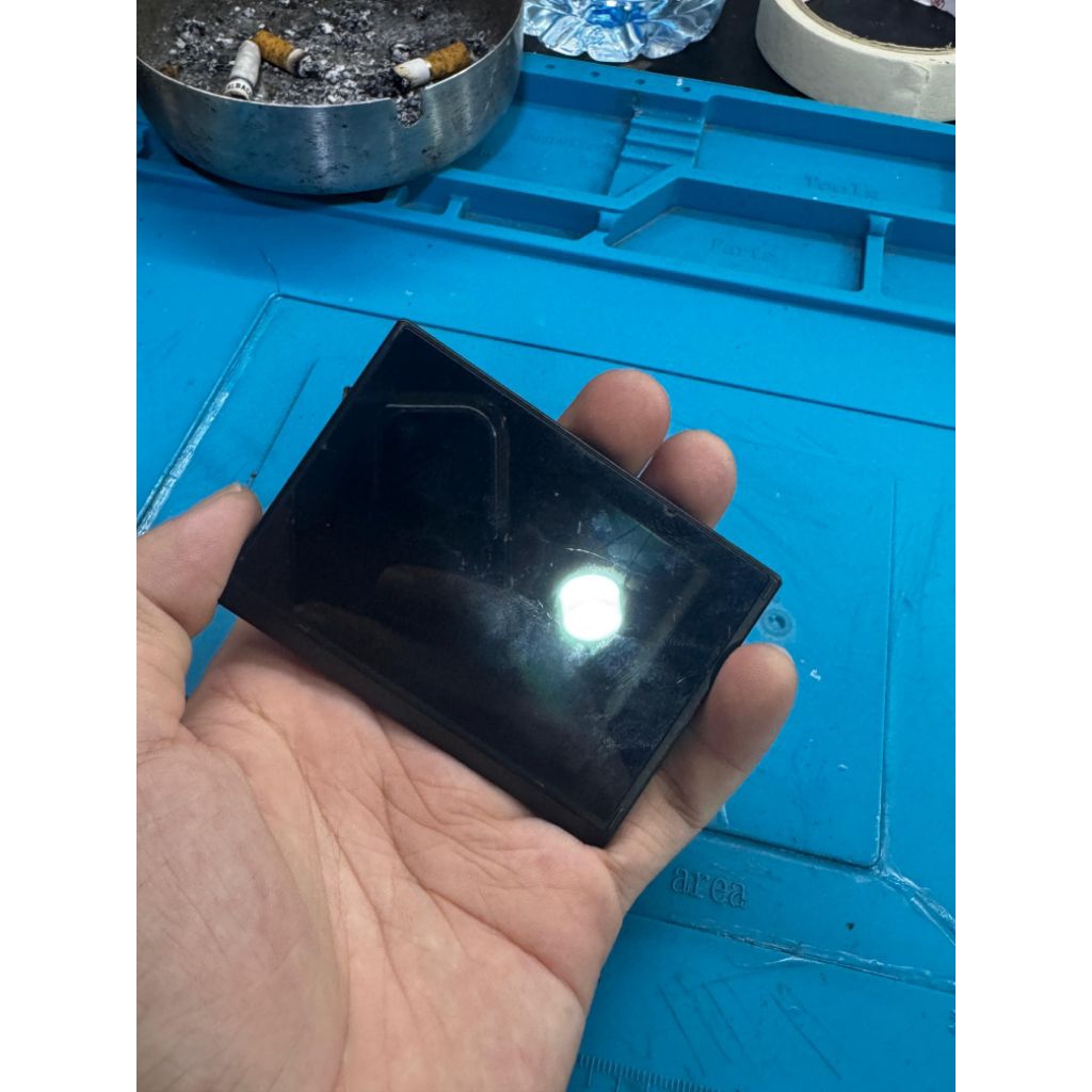 LCD BEKAS ADA RETAK CMN MASI BISA PAKAI CANON G7X MARK II