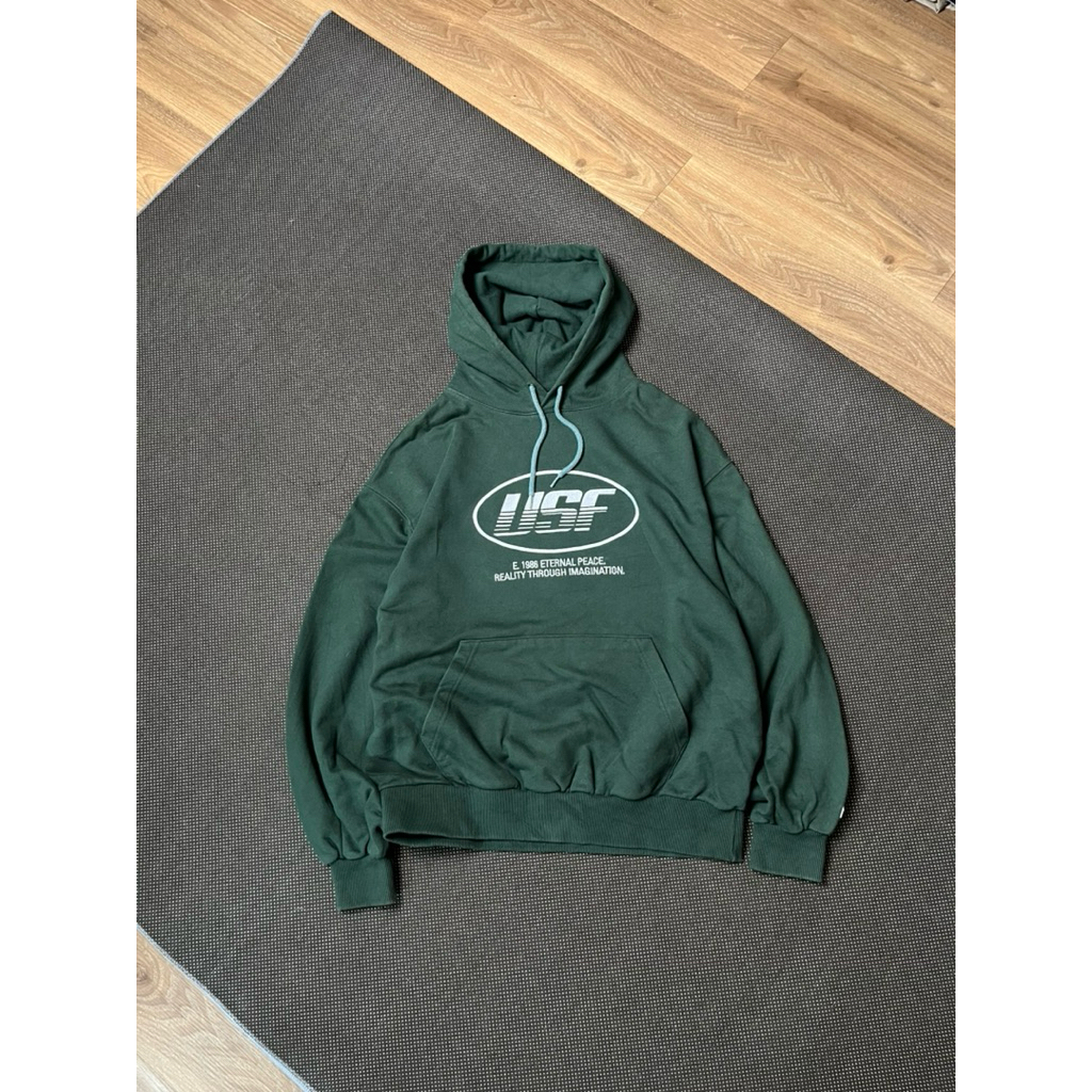 Usf logo bordir hoodie size medium