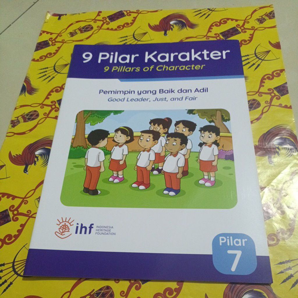 Buku 9 Pilar Karakter - Pilar 7, Pemimpin yang baik dan Adil