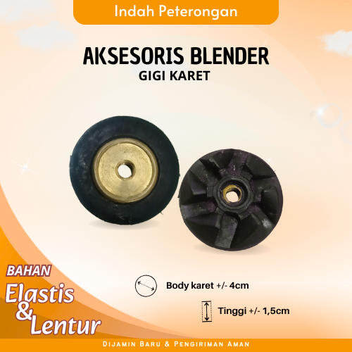 GIGI KARET BLENDER / GIGI KARET/ ACCESORIS BLENDER / KOPEL GIGI KARET MURAH JOMBANG