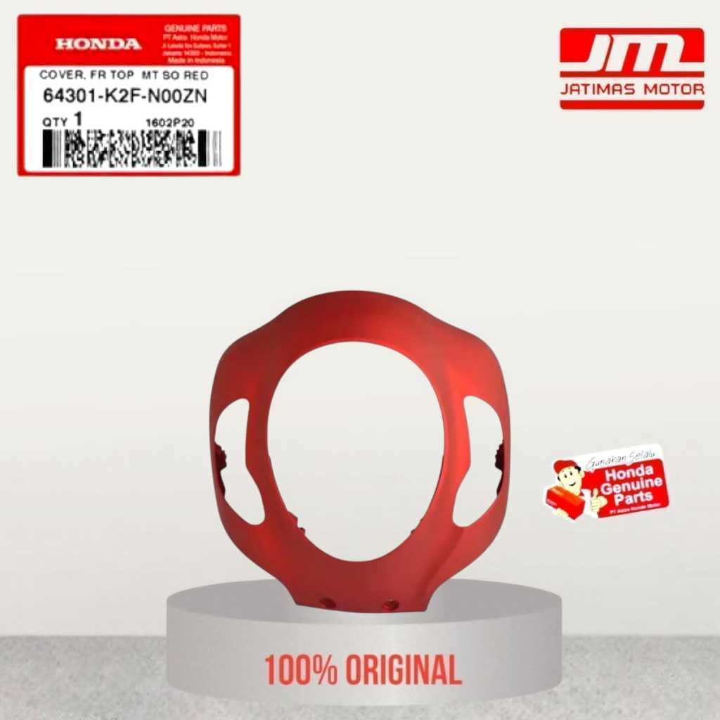 64301-K2F-N00ZN Cover FR Top Merah Doff – Honda Scoopy K2F