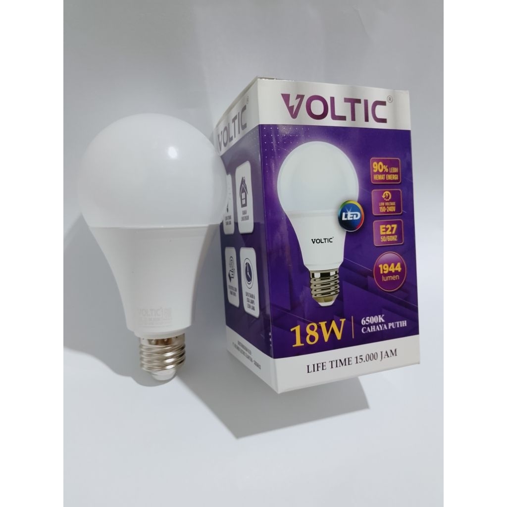LAMPU LED 18W VOLTIC CAHAYA TERANG