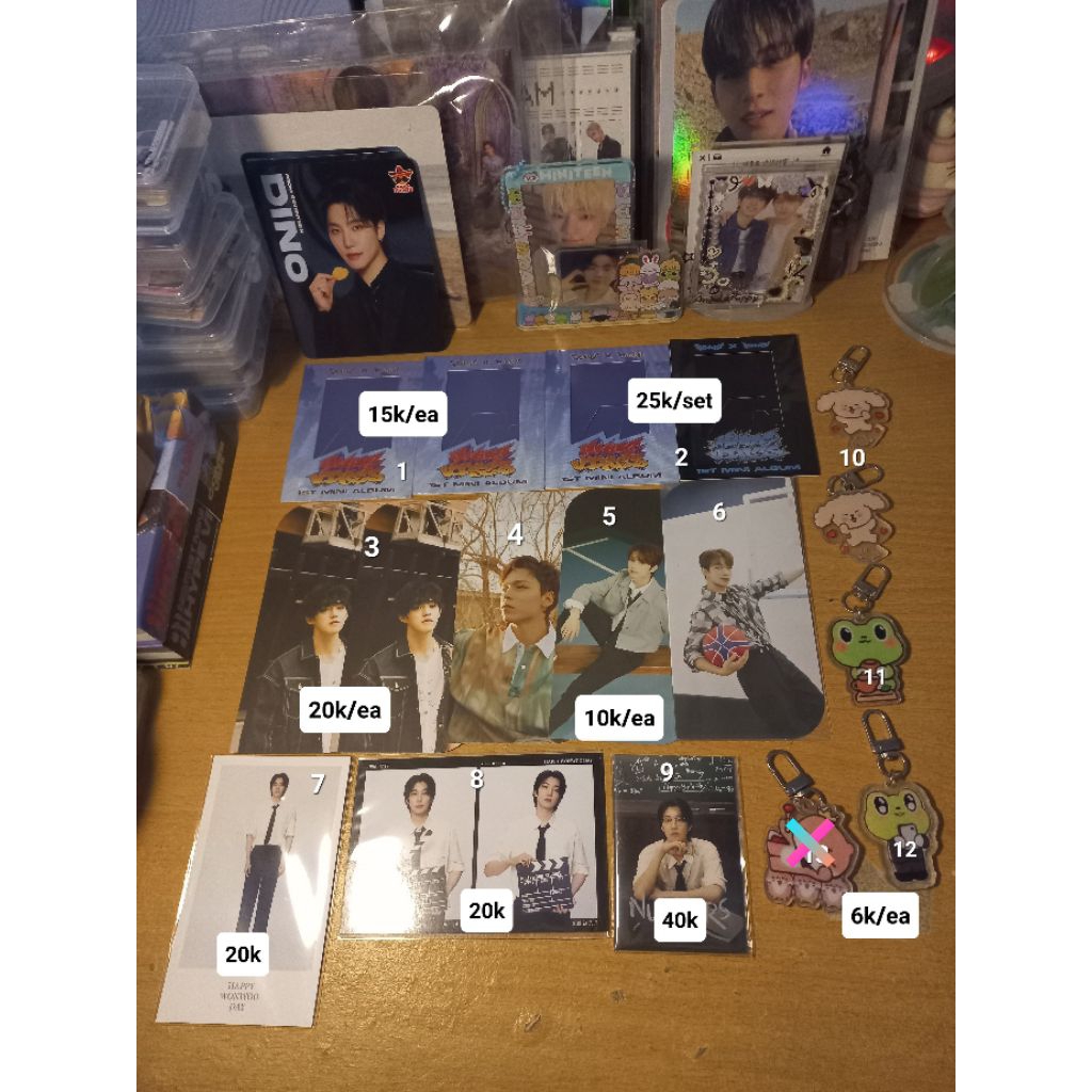 Photocard Bookmark Scoups Jun Dk Vernon Birthday Box Wonwoo Standee CxM Keychain dk the8